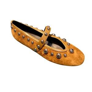 NEW BIBI LOU women's carinna ballerina flats in cuero